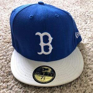 Boston Sox Hat - Blue/White